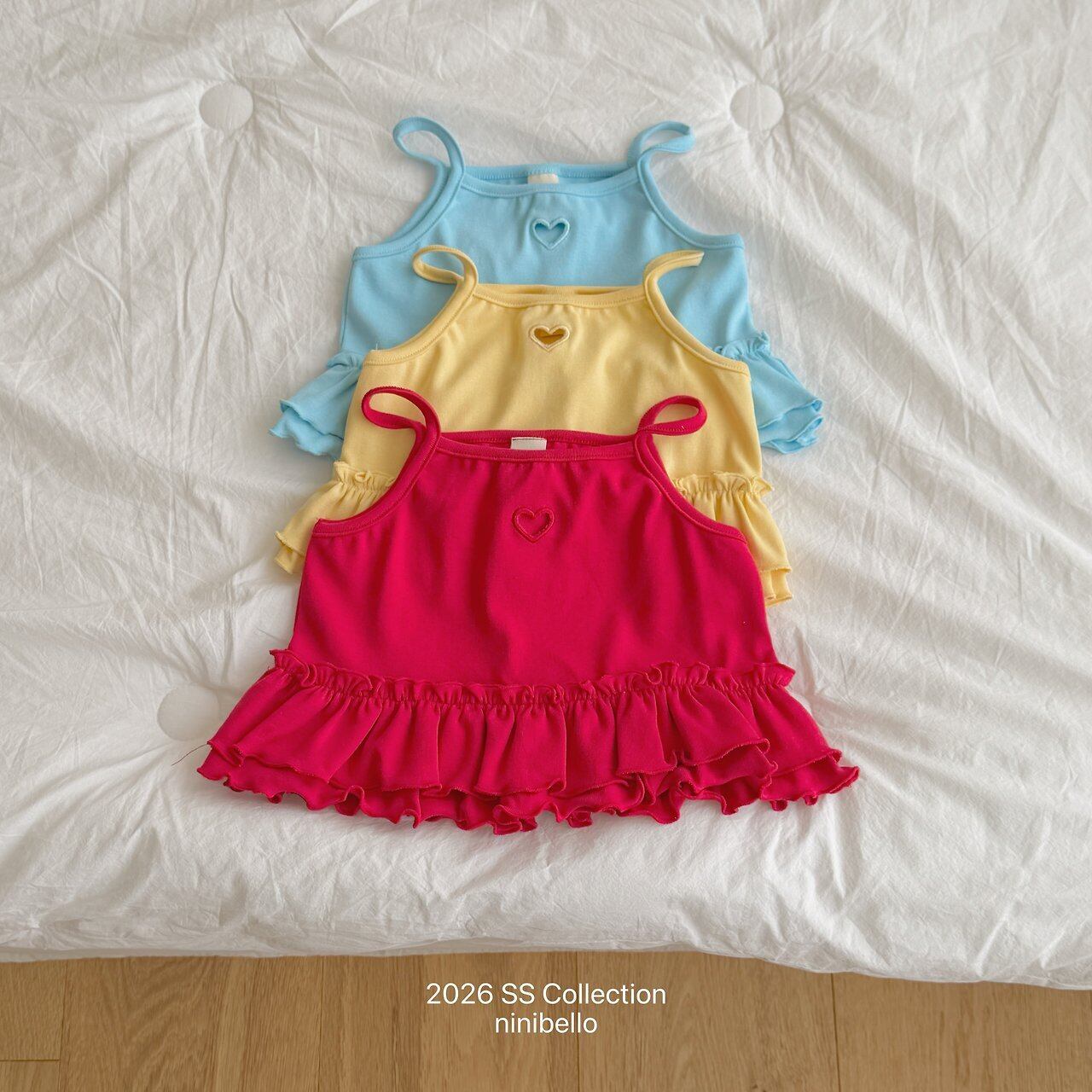【6/18〆予約】<ninibello> Joy heart punching sleeveless