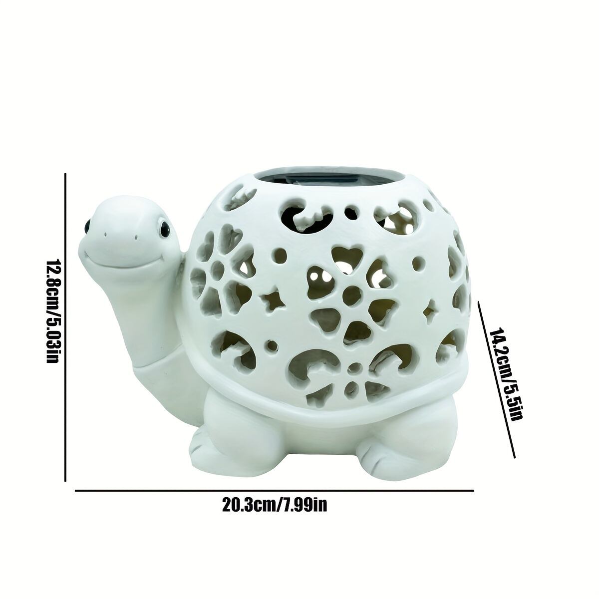 ガーデンライト 亀 ソーラー充電 庭 屋外 カメ タートル ランタン