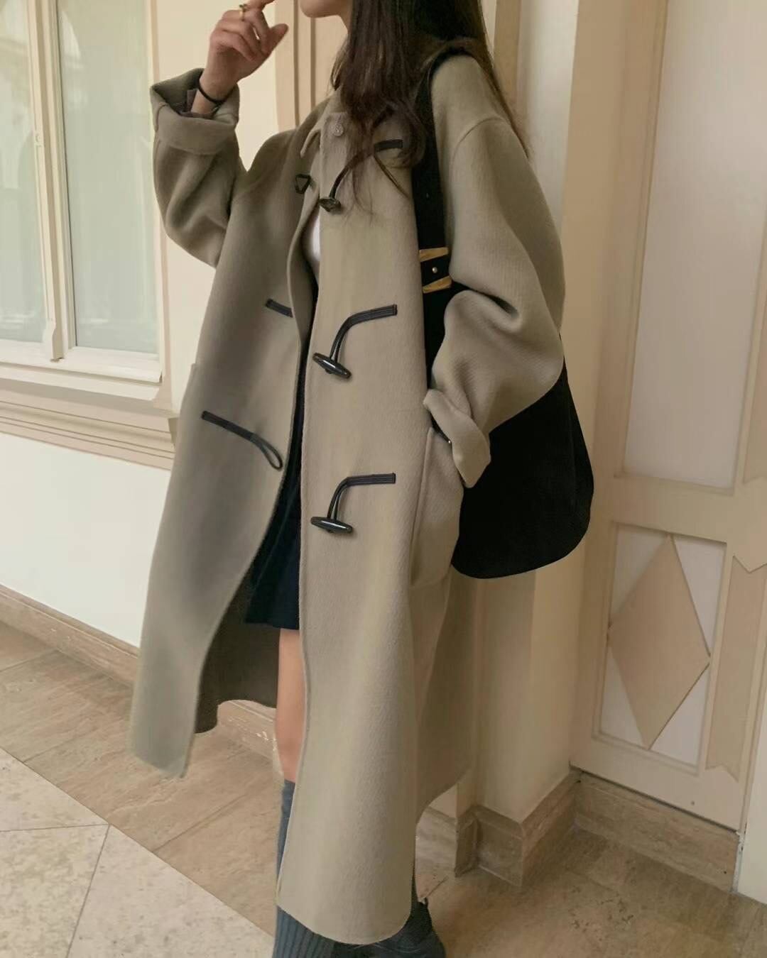P.Y.T / collar toggle handmade coat