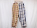 在庫有りMarvine Pontiak shirt makers”Pajama Pants 2 Asymmetry Madras””
