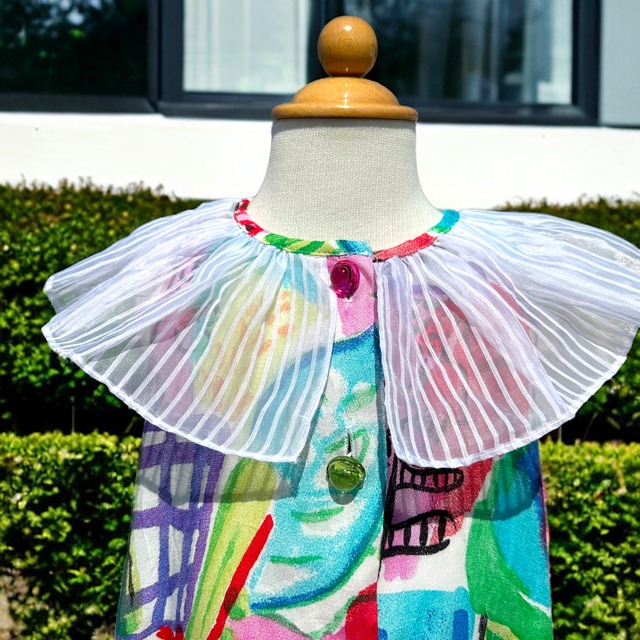 【KIDS】paint art colorful one-piece size:5 4.5歳前後