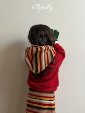 エリーモリー / ELLY MOLLY / レインボースカート / 韓国子供服 / キッズ / 26winter〖取寄〗*3~11号*