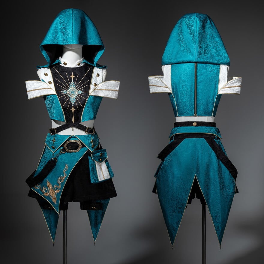 サイバーパンク ファンタジー 舞台衣装 イベント衣装 コンカフェ