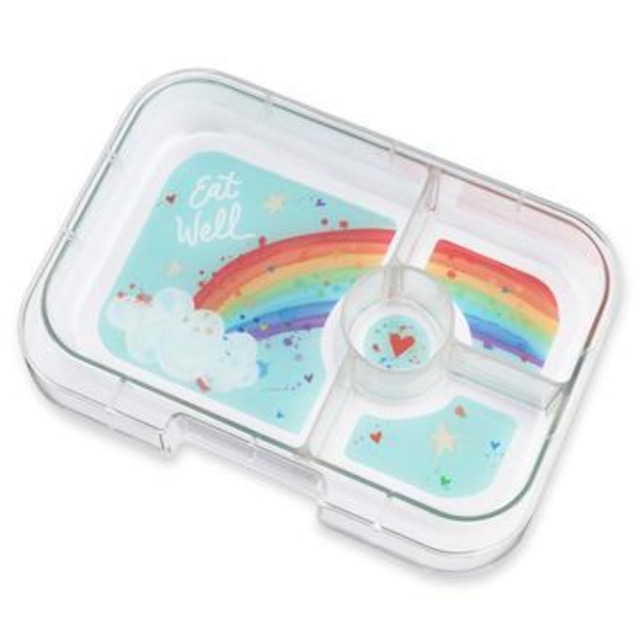 Yumbox (ヤムボックス）leakproof お弁当箱 Panino (Mサイズ) -  パープル - レインボー