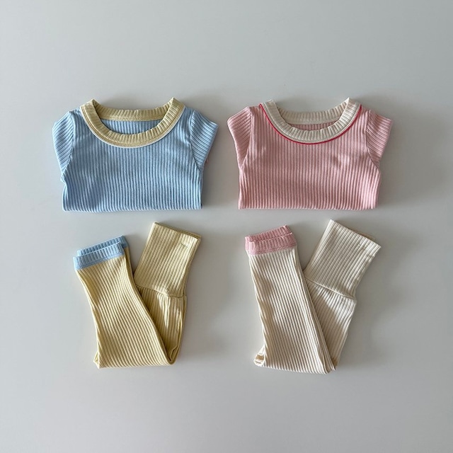 【取寄】here i am|palette loungewear|パレットルームウェア|12M-120|kids|26 autumn