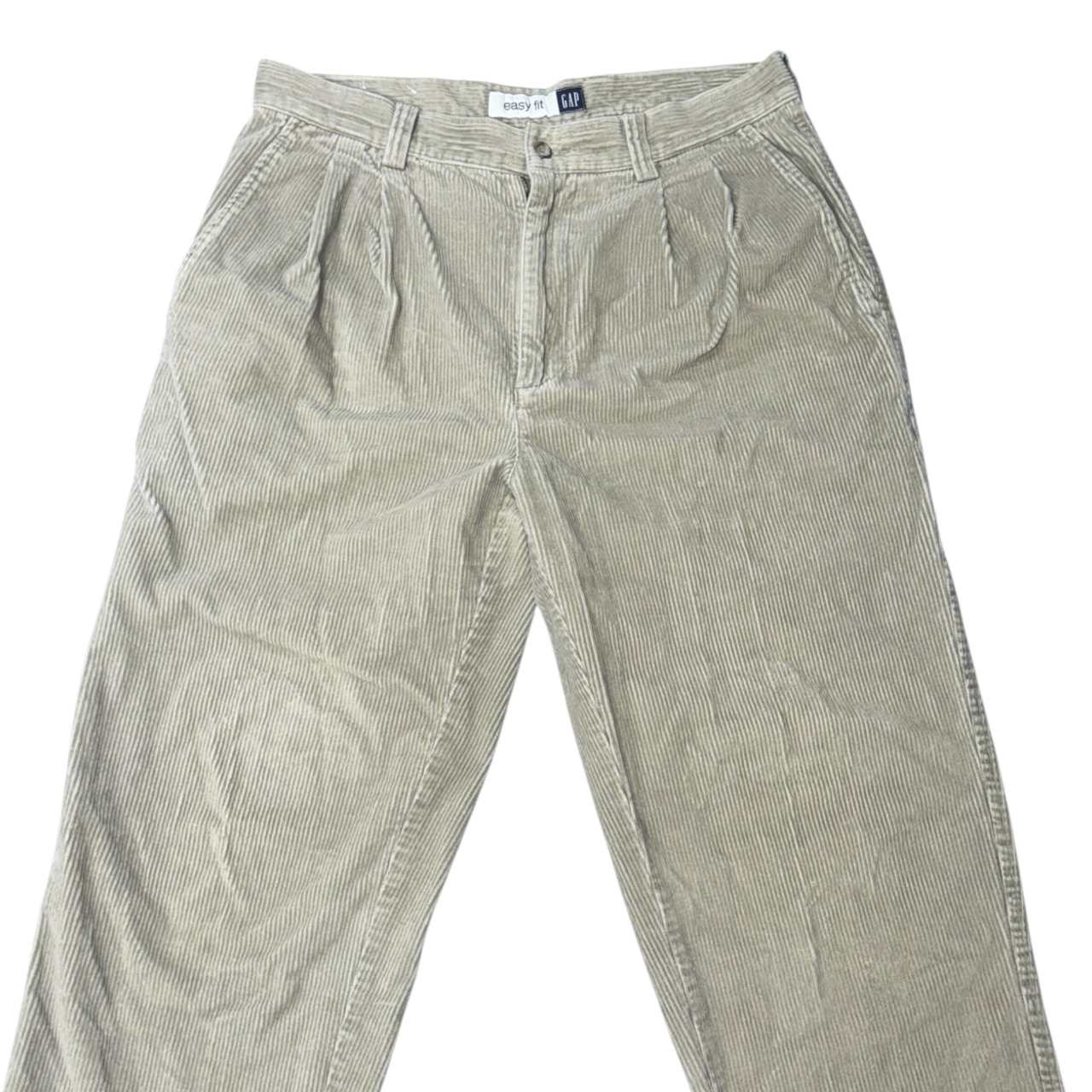 【GAP】ギャップ "easy fit" 2タック コーデュロイパンツ