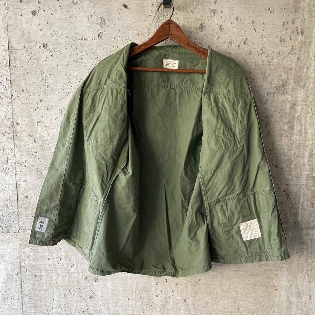 QV503 実物 US ARMY ジャングルファティーグ ジャケット 3rd QV503 実物 US ARMY ジャングルファティーグ ジャケット 3rd