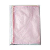 jlon 10枚 ジッパー式ファイル袋、A3サイズメッシュファイルケース PVC防水タイプ フォルダー 大容量 書類収納ケース 出張旅行整理必需品