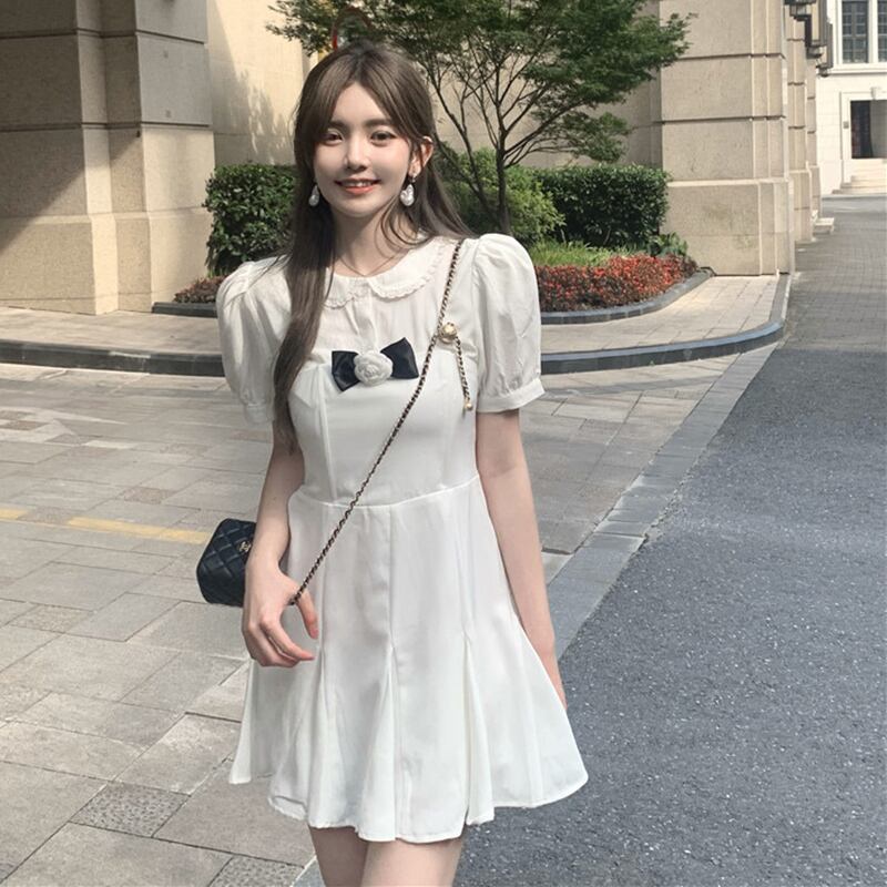 レディースサマースタイルシフォンシャツ スリムドレス 大人ガーリー スウィート キュート カジュアル 夏物 ドラファッションホール70463694246