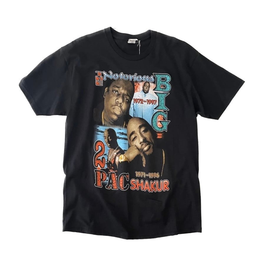 The Notorious B.I.G. 2Pac Tシャツ HIPHOP