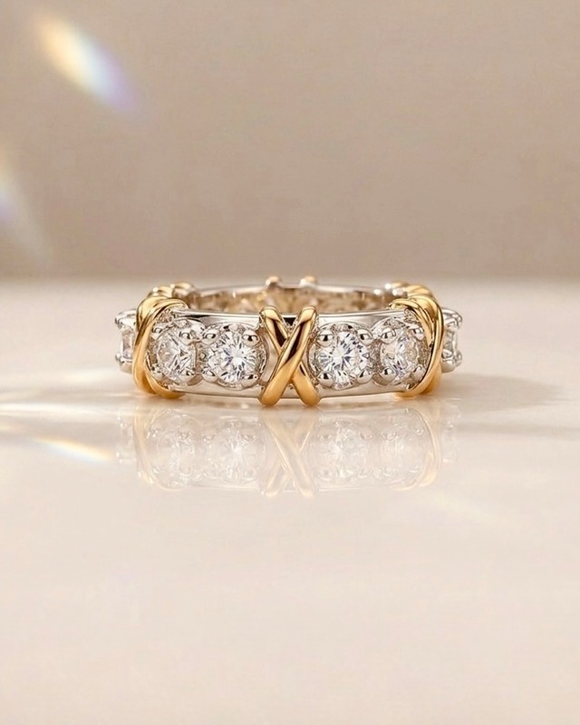 《豊かなご縁が広がる》連縁 / LIEN CROISÉ RING［A542］