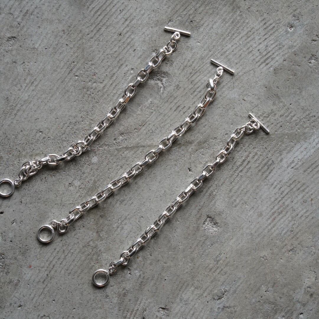 INTERIM / TAXCO SILVER CHAIN BRACELET / IT22A313 / インテリム タスコシルバー チェーンブレスレット  | kawl. powered by BASE