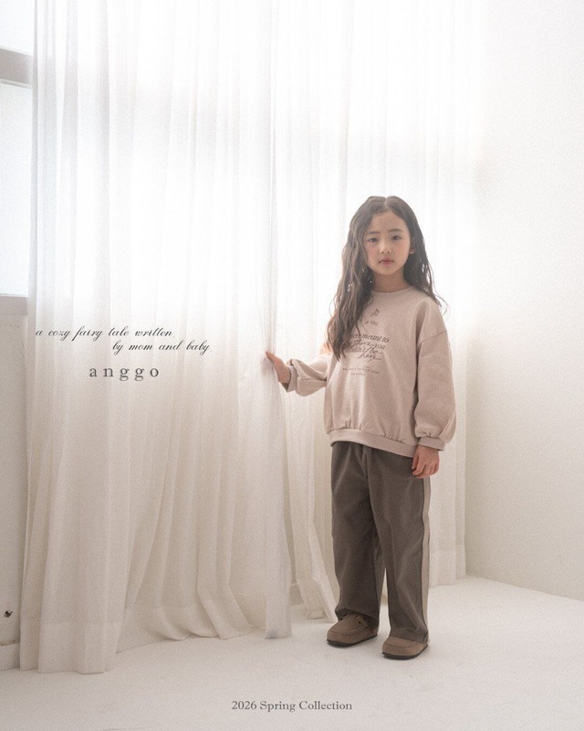 予約⌇anggo / Lettering sweatshirt