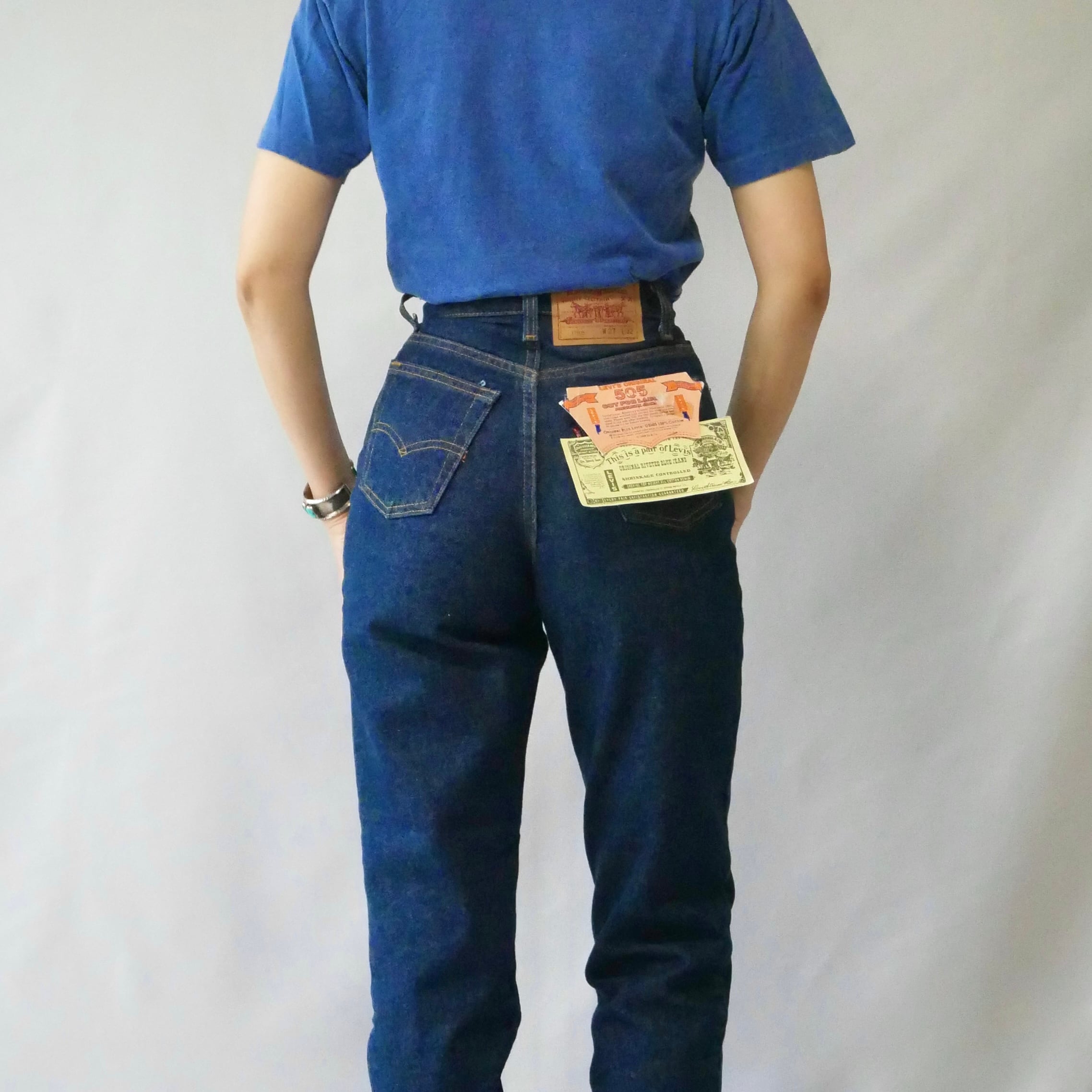 Deadstock 90s USA Levi's 505 high waist denim pants size 3 Deadstock 90s USA Levi's 505 high waist denim pants size 3