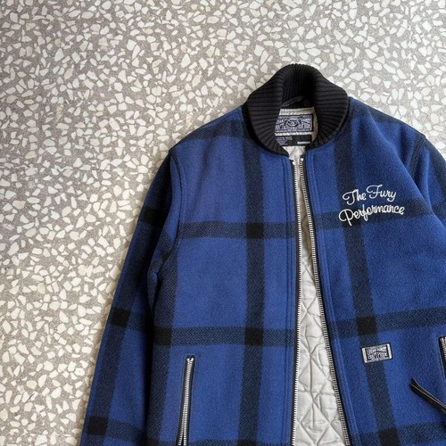 NEIGHBORHOOD / 00's wool check jacket sizeM