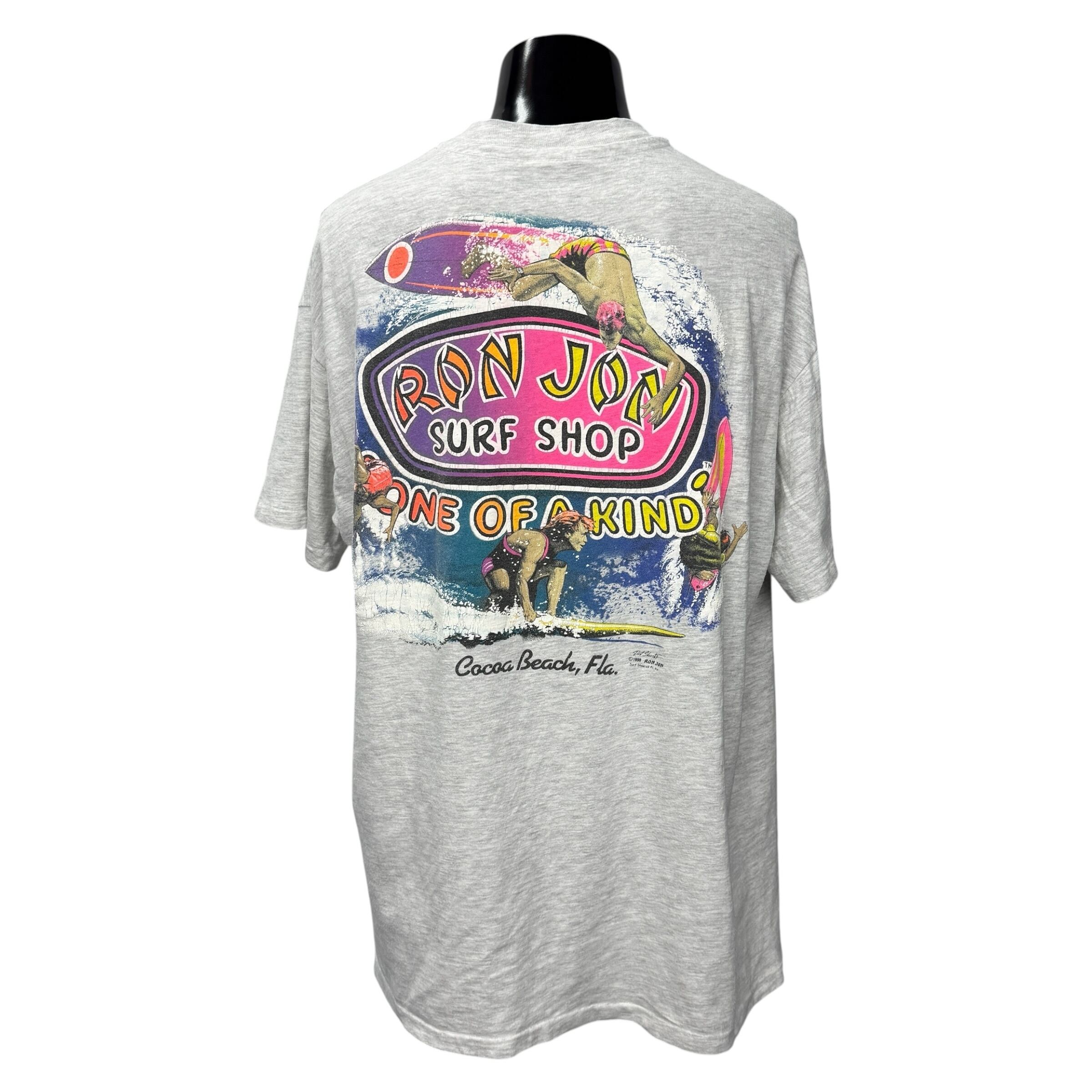 本日限定価格‼️⭐︎90s' Ron Jon Surf Shop ロンT グレー⭐︎ 本日限定価格‼️⭐︎90s' Ron Jon Surf Shop ロンT グレー⭐︎ 90s Ron