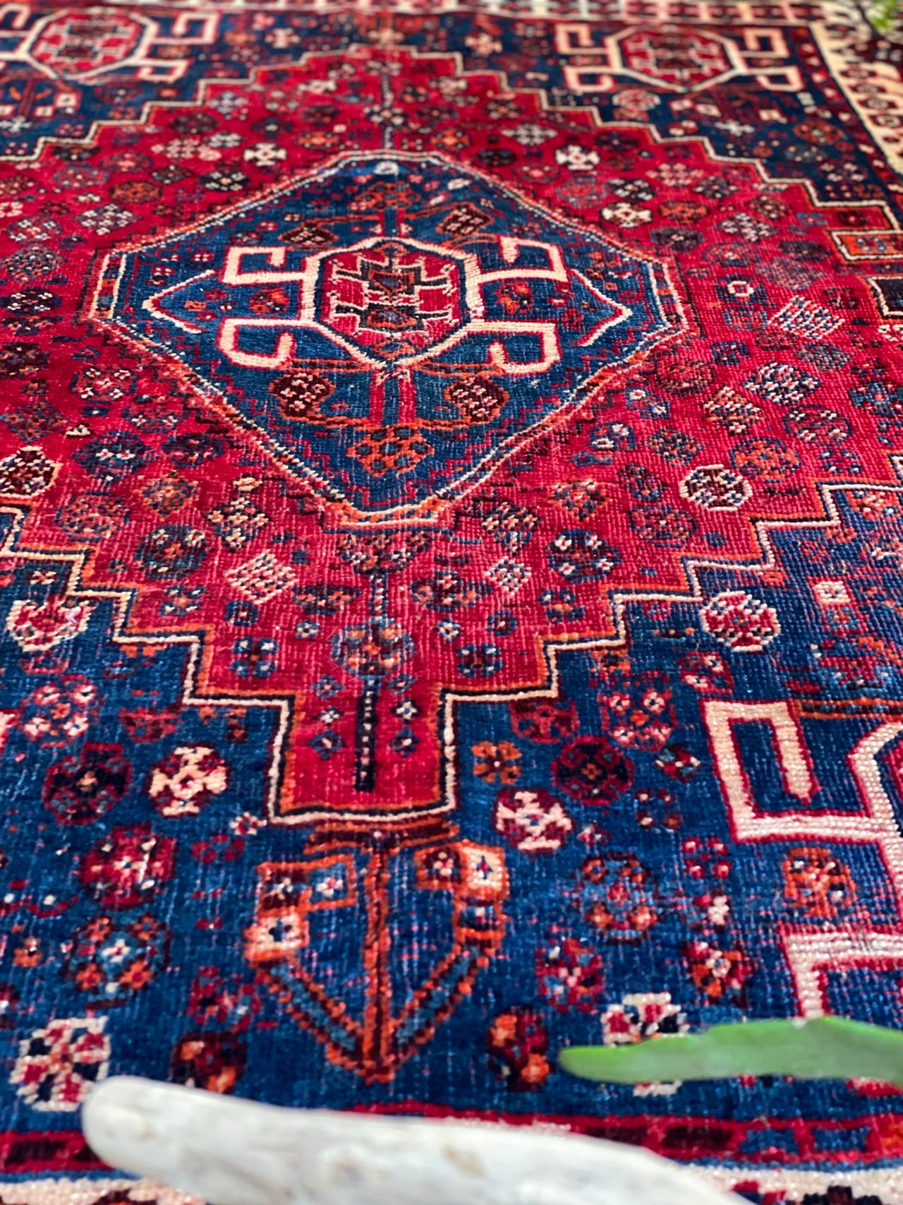 ※最終値下げ※ヴィンテージラグ　カシュガイ　Vintage rug