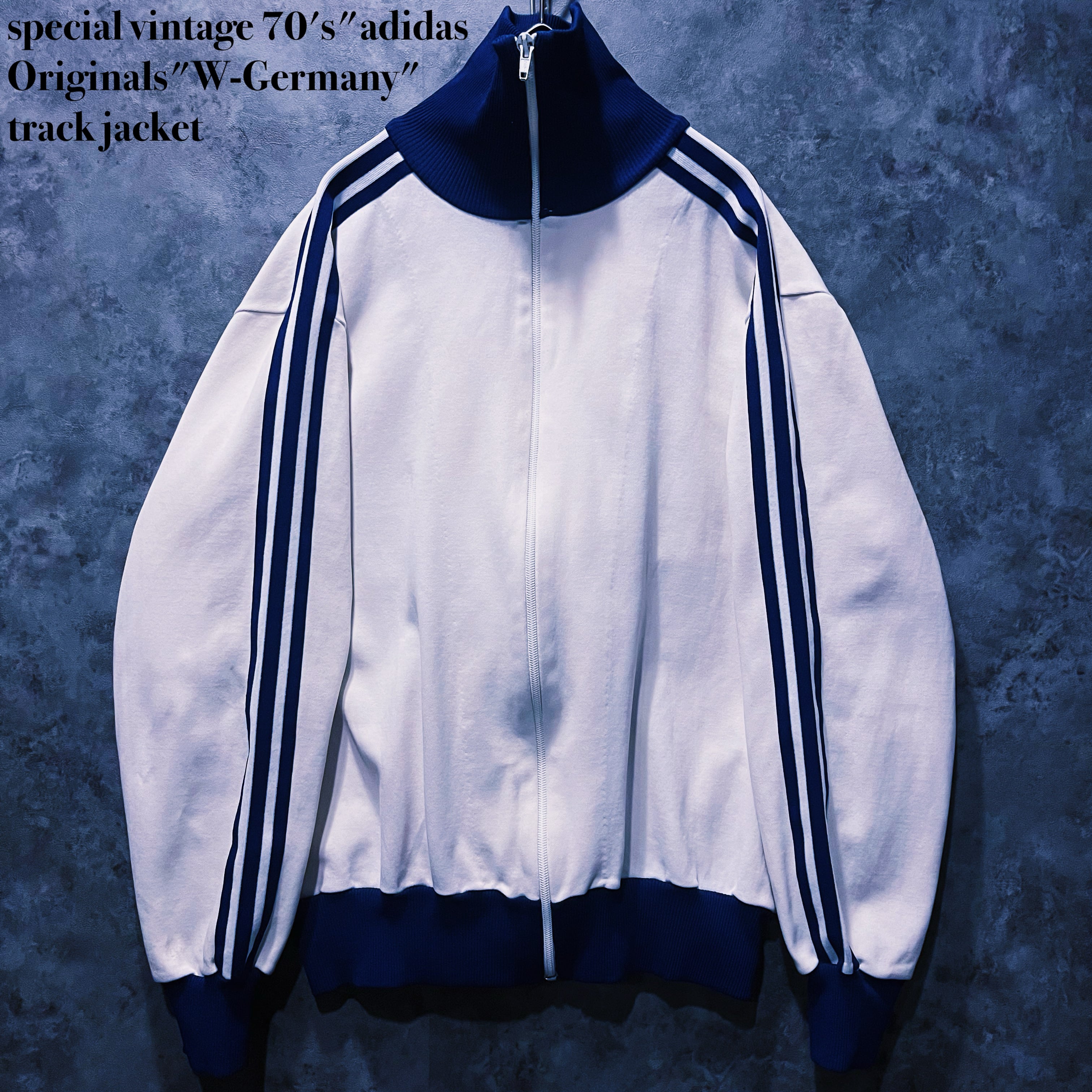 【doppio】special vintage 70's"adidas Originals"W-Germany" track jacket