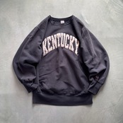 90s USA Champion RW　ボロ　雰囲気系　KENTUCKY　リバースウィーブ　スウェット　トレーナー　ネイビー　XL 古着