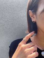 color heart pierce