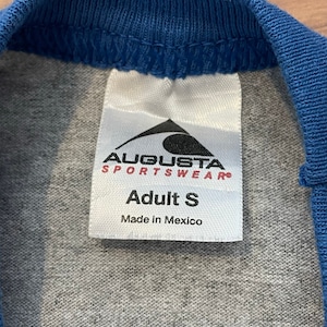 【AUGUSTA】メキシコ製 七分袖 ベースボールTシャツ バックプリント ナンバリング US古着