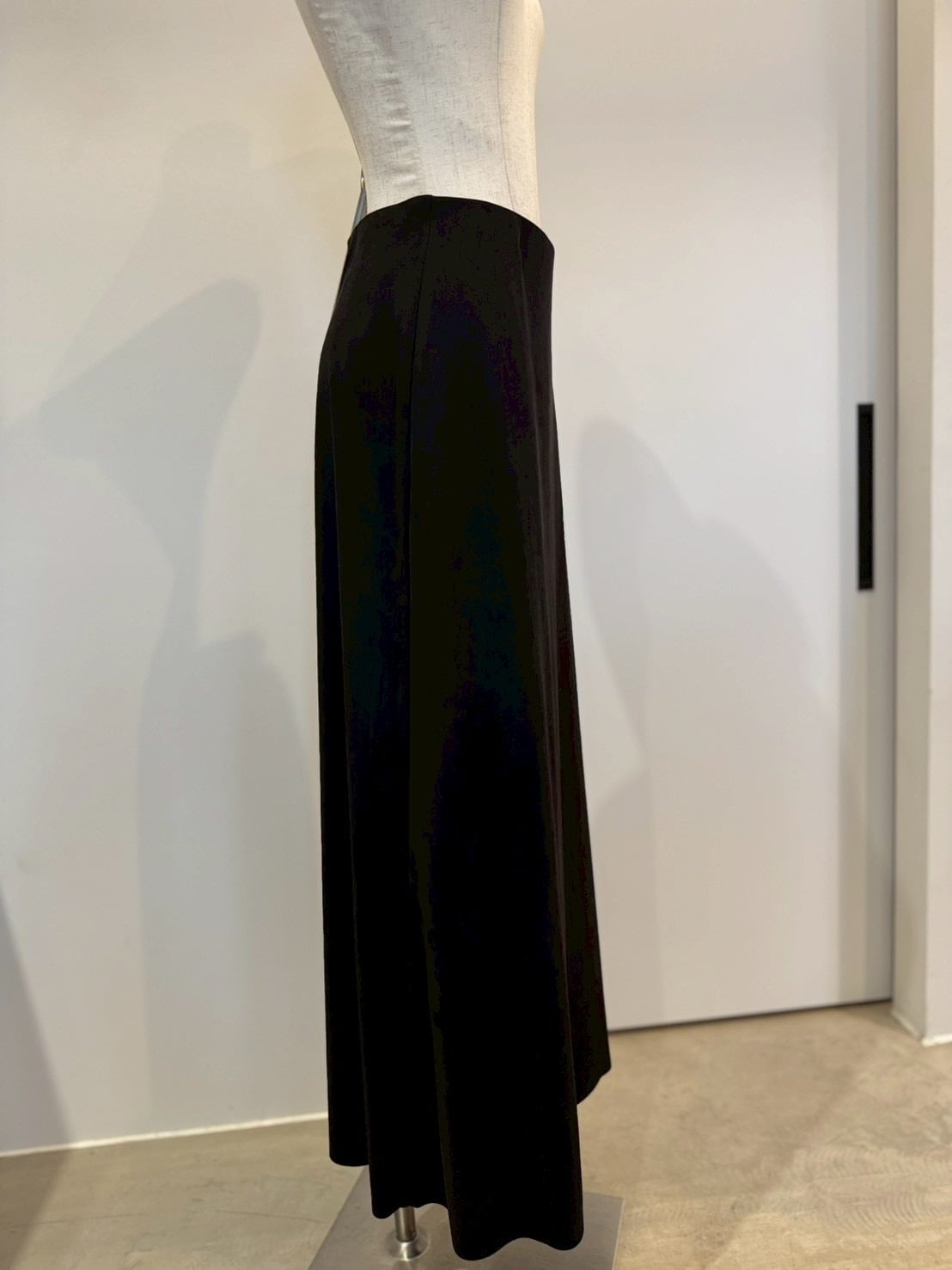 【cafune】フェイクスエードロングスカート　545612