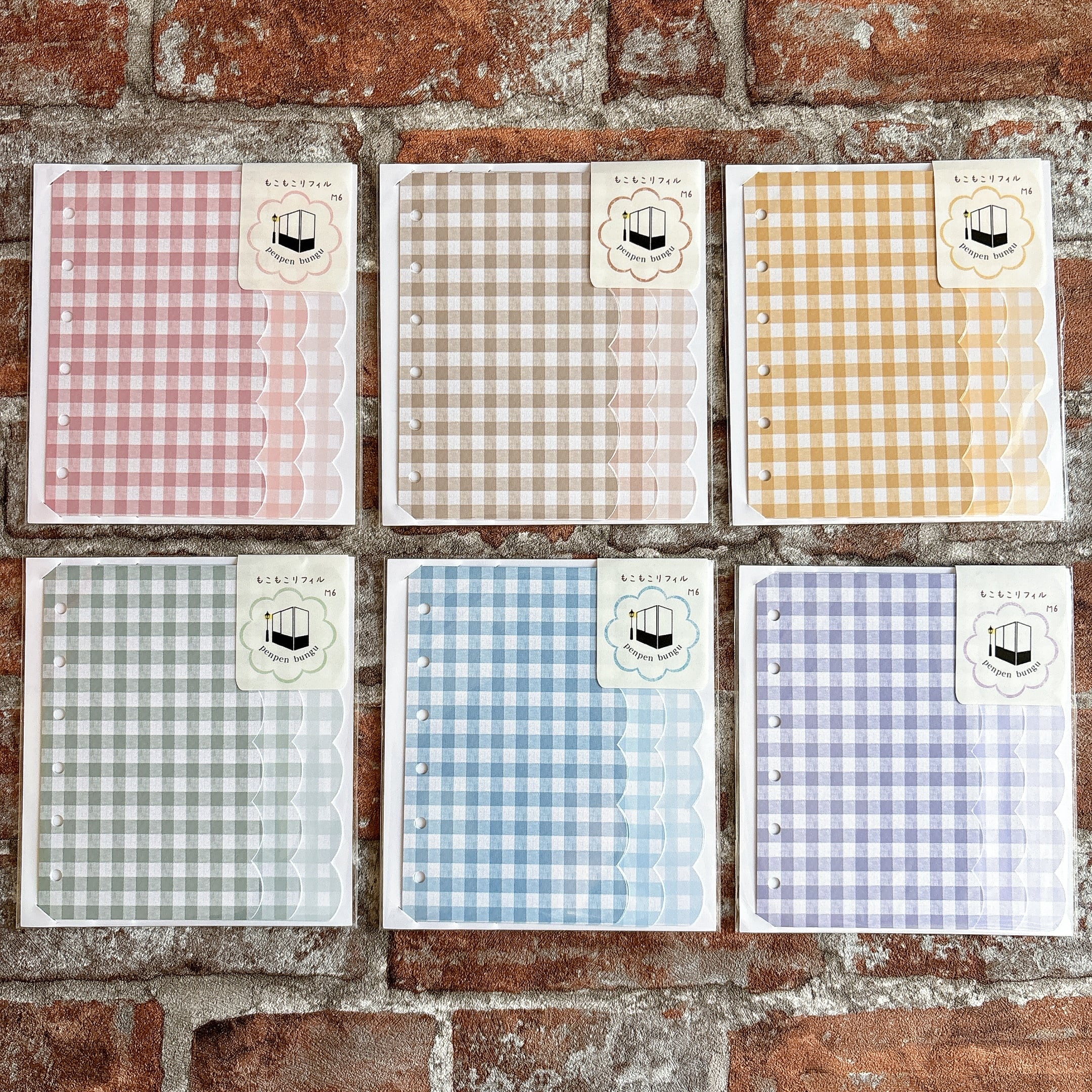 ☆ピクニックカラー M6 【単品】もこもこリフィル システム手帳
