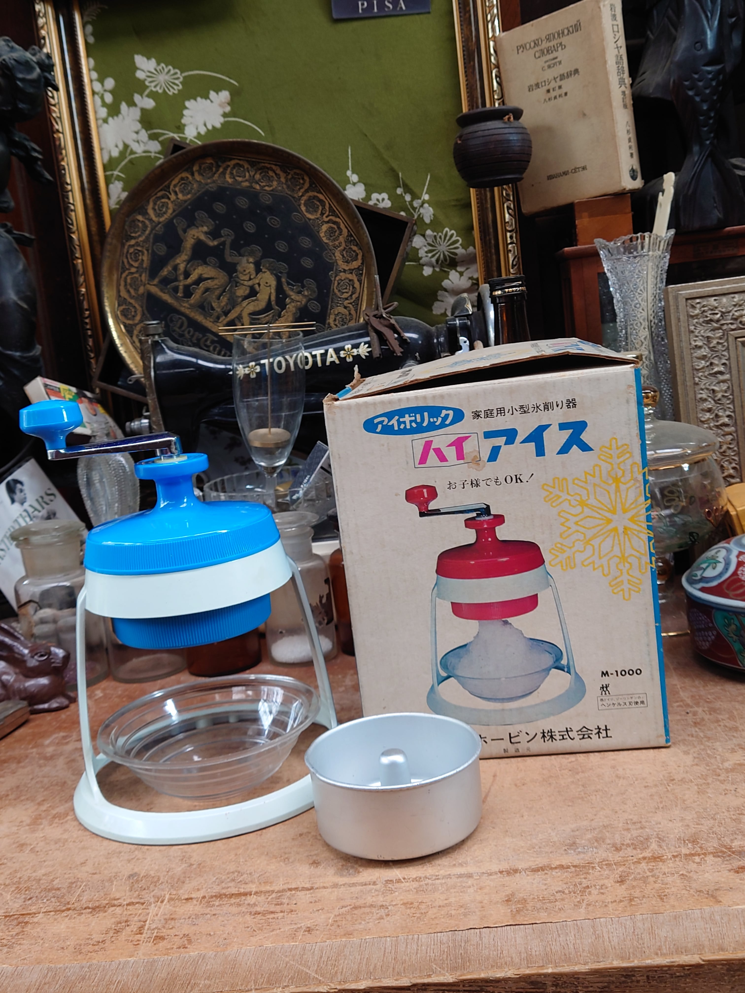 昭和レトロ【象印】計量式米びつ20kg ライサー AR-2300 昭和レトロ【象印】計量式米びつ20kg ライサー AR-2300 - メルカリ