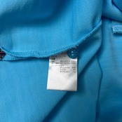 Admiral アドミラル ゴルフ ノースリーブ ポロシャツ L/水色