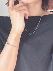 MSA green stone bracelet