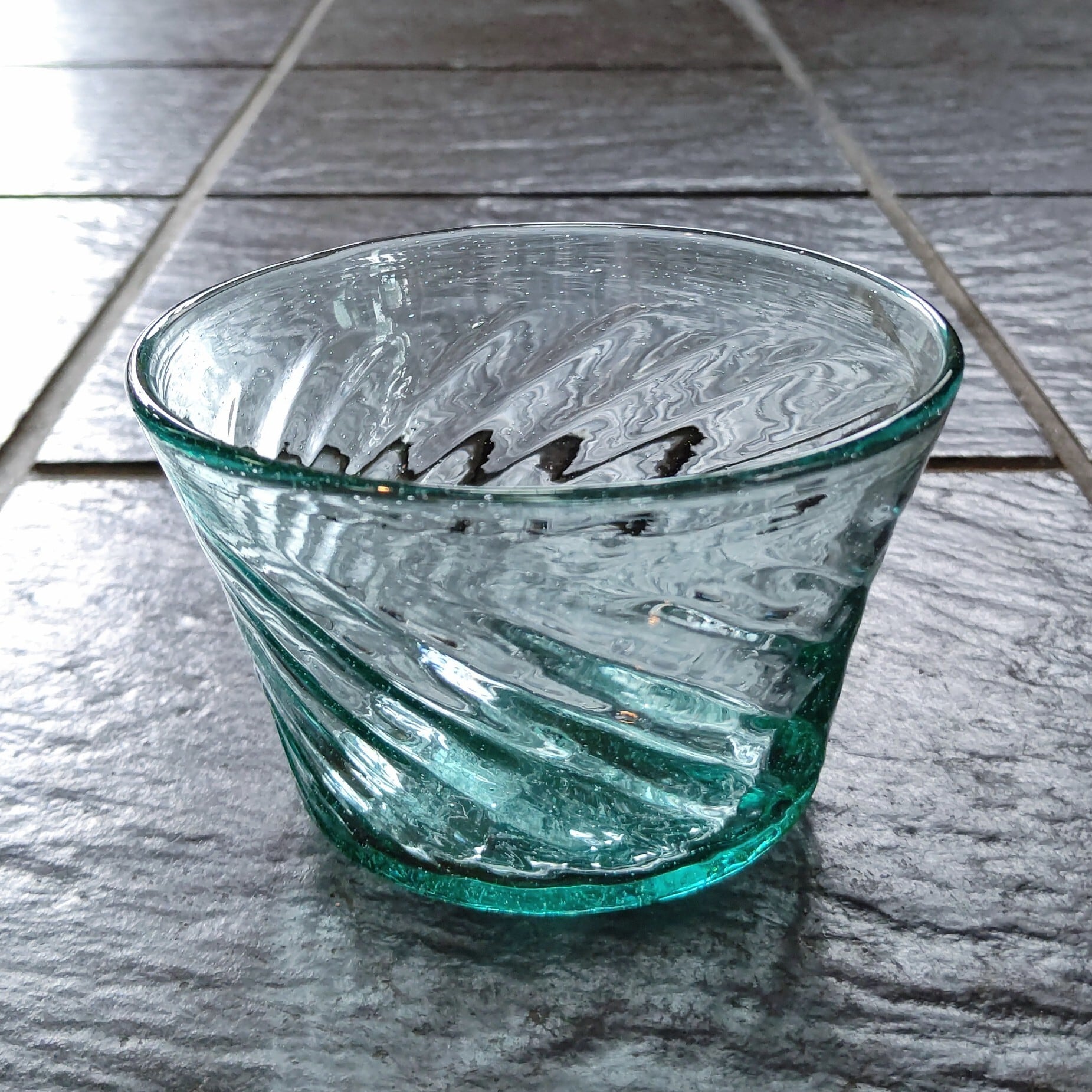 吹きガラス　小鉢　倉敷ガラス