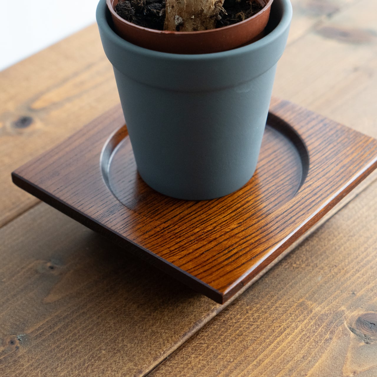 アウトレット】花台 置物台 欅 | わたなべ木工芸WEB SHOP