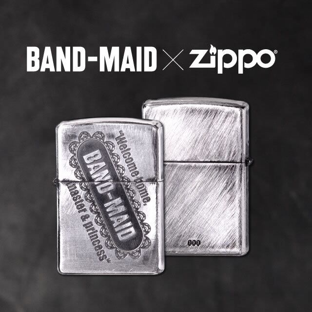 BAND-MAID「ロゴ」× ZIPPO | STORE「Rock is」 powered by BASE