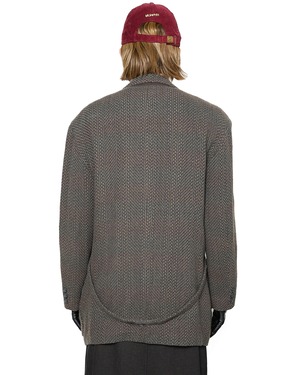 EMPORIO ARMANI "90s Wool  Double Jacket"