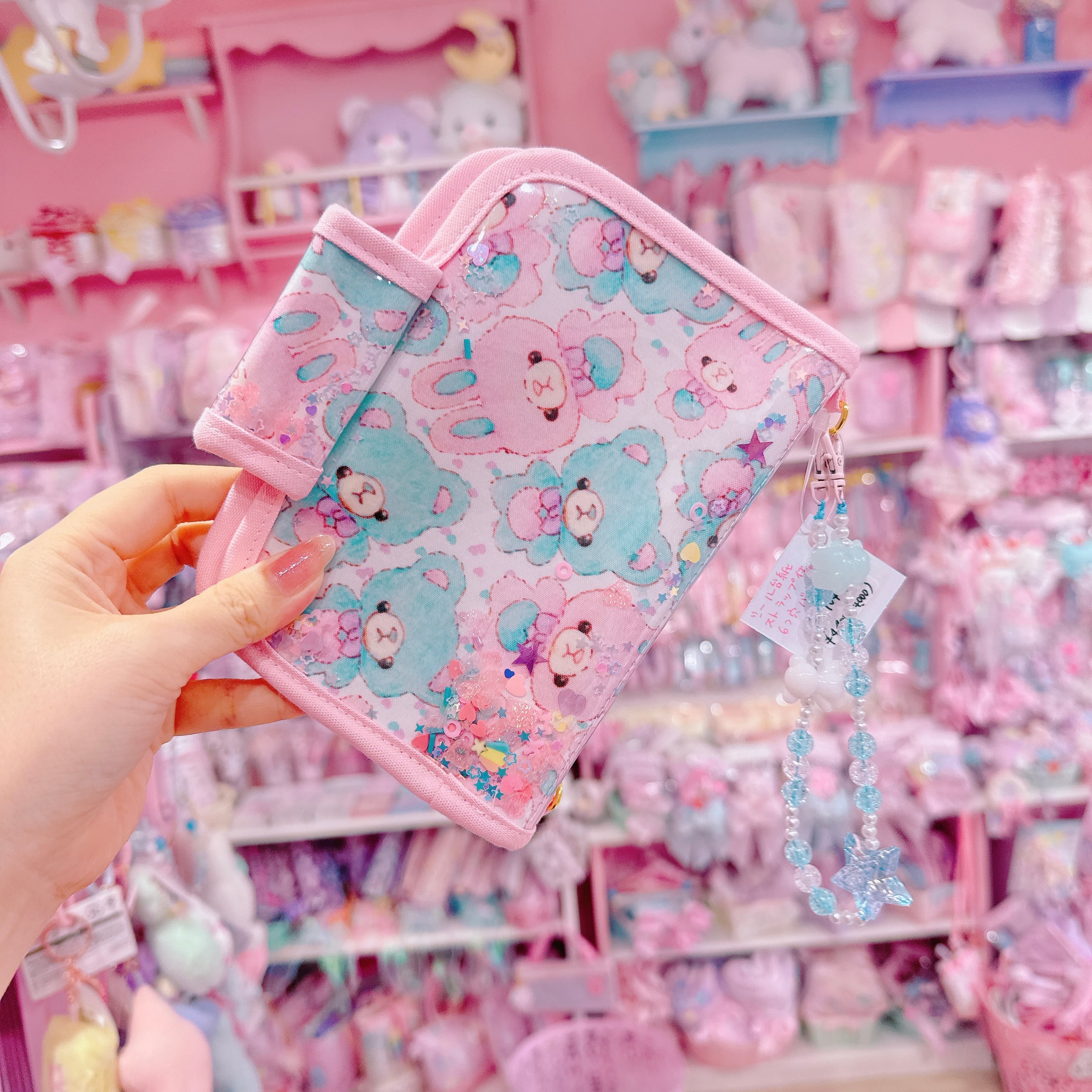 【E3】104-4ストラップ付き６穴バインダー（シール台紙付）