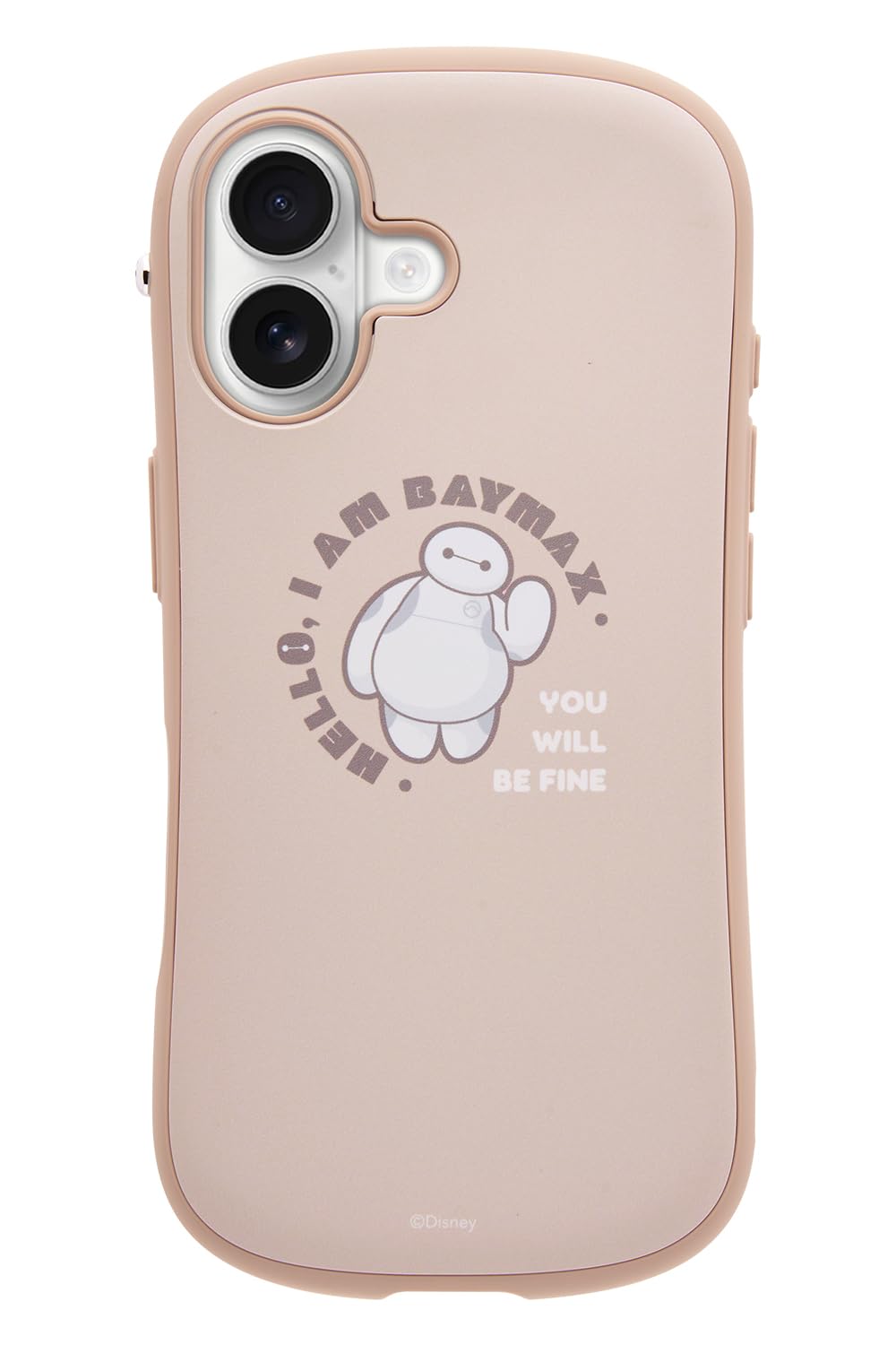 iFace スマホケース iPhone 17 対応 First Class Cafe MagSynq ディズニー(ベイマックス/ベージュ)