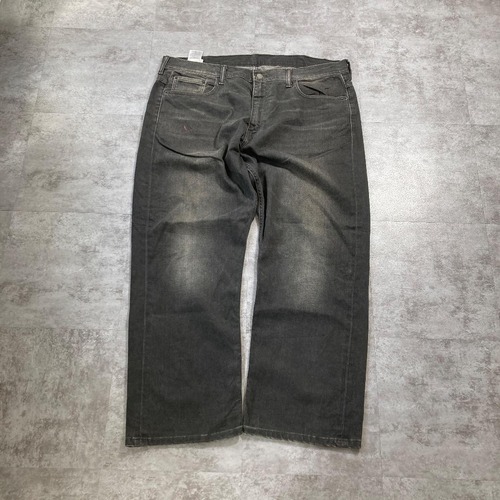 【W38 L30】 パキスタン製 usa levi's 先染ブラック 569