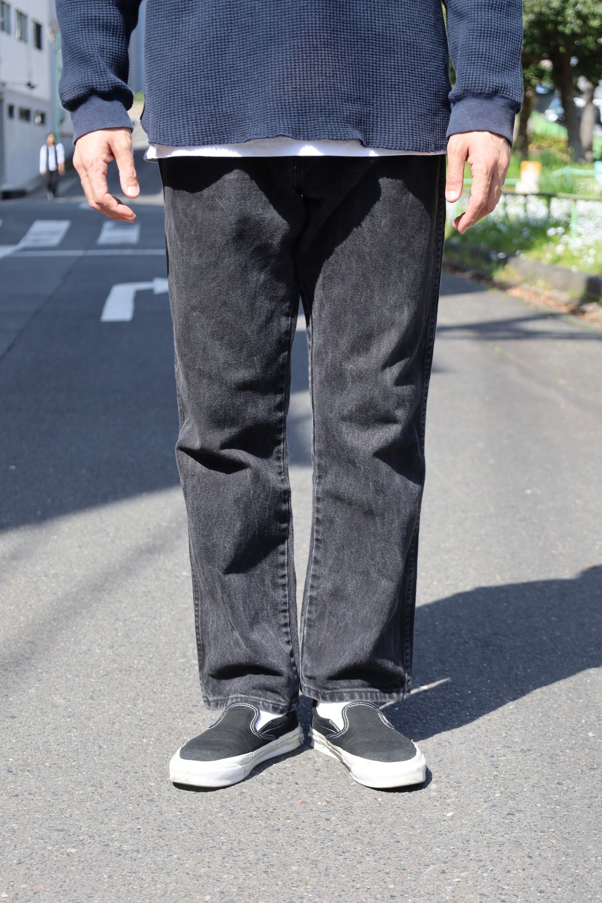 Wrangler 96501CB Black Denim（W34 L30） | CALM