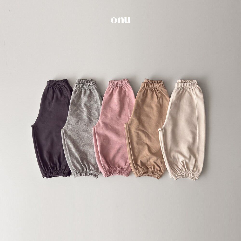 予約⌇ONU / Basic jogger pants