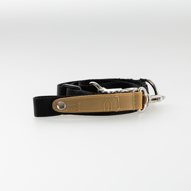 vibram leash -camel