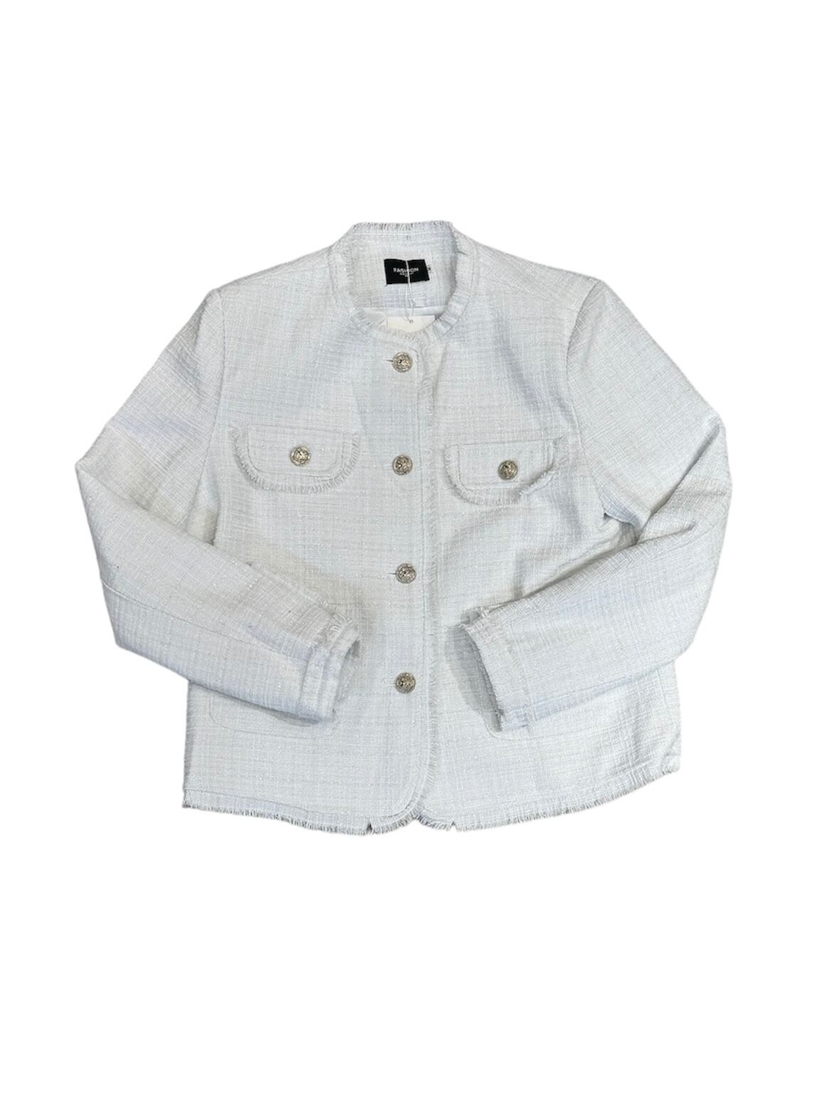 ALUDE SELECT】elegant lame tweed jacket(2color) | 【ALUDE】韓国 