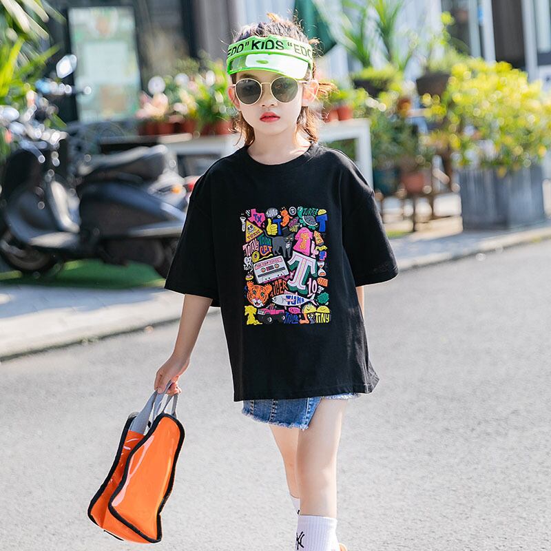 Tシャツ サマースタイルルーズトップス コットン 夏物 トレンディボーイ33494292922