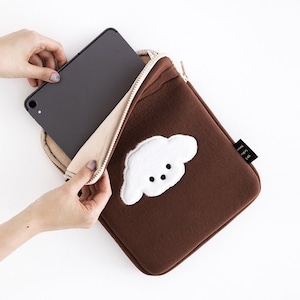 tablet pouch 11inch 5type / タブレットポーチ ケース 韓国 プードル