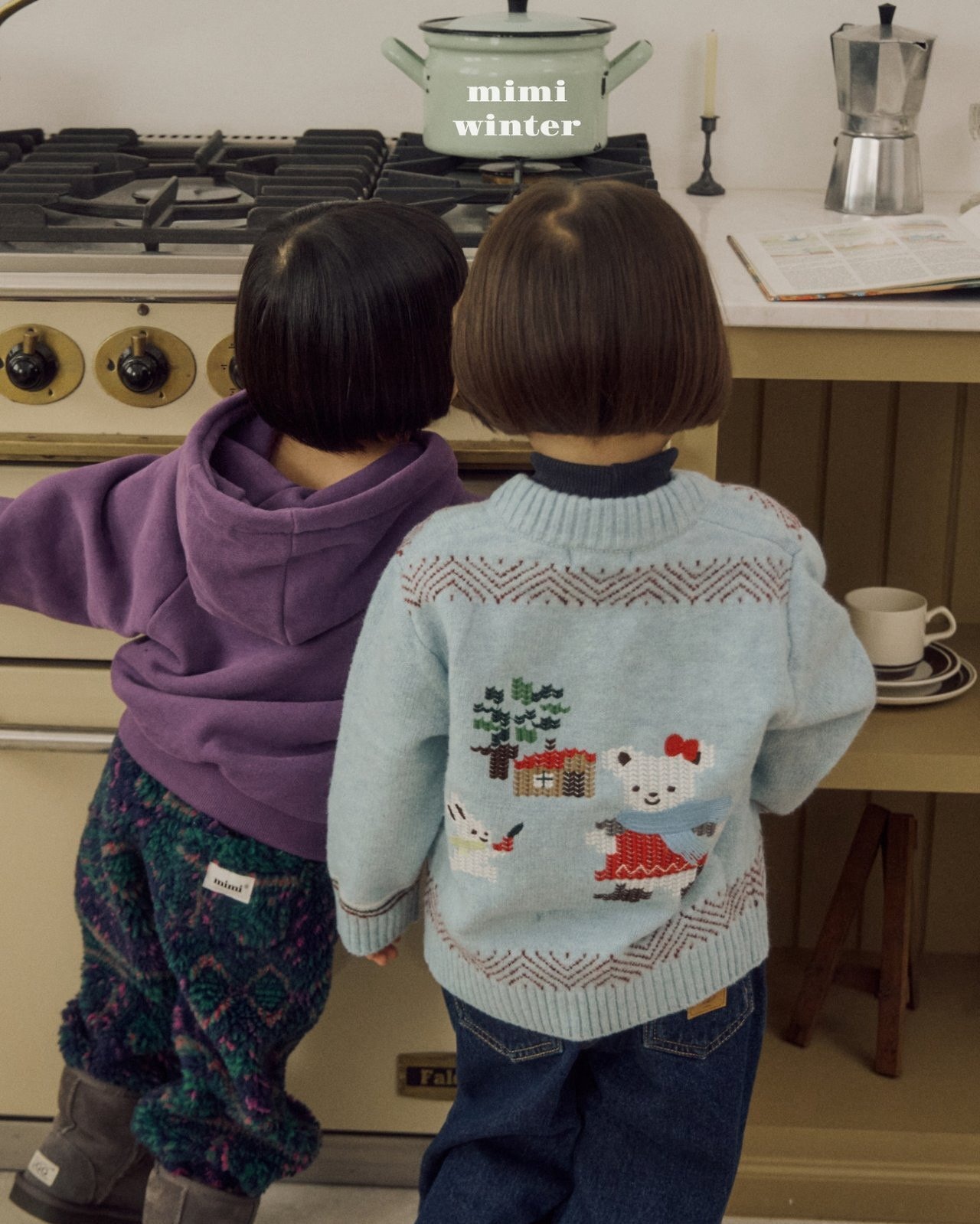 BYMIMI［取寄］animal cardigan 26winter