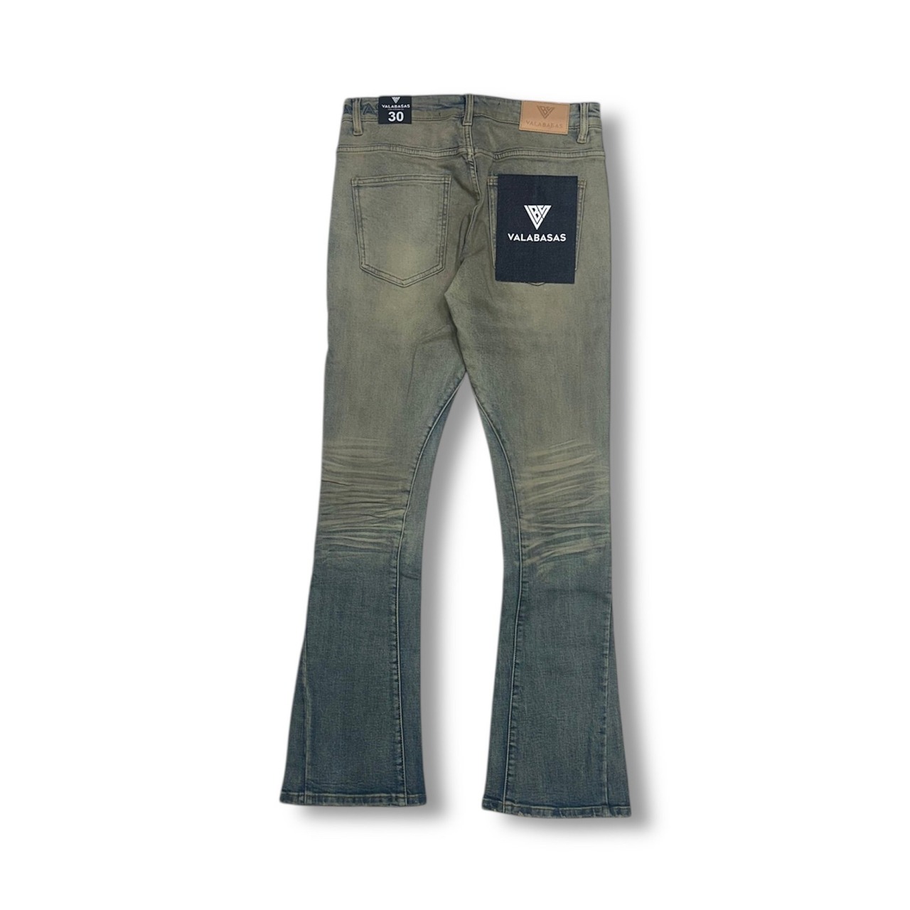 VALABASAS / mr.stacked denim light vintage
