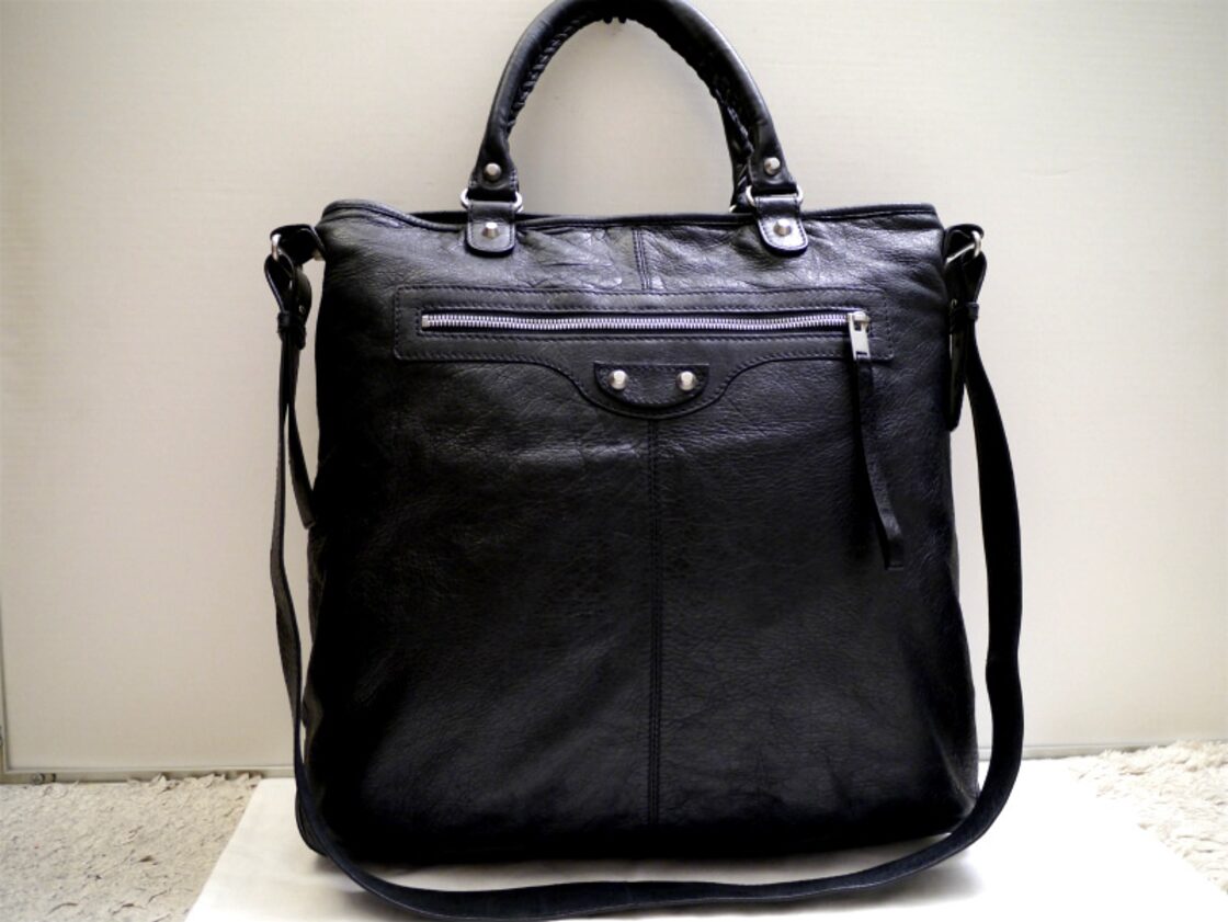 美品◇BALENCIAGA バレンシアガ HEXAGONヘキサゴン A4対応 ビジネス可  