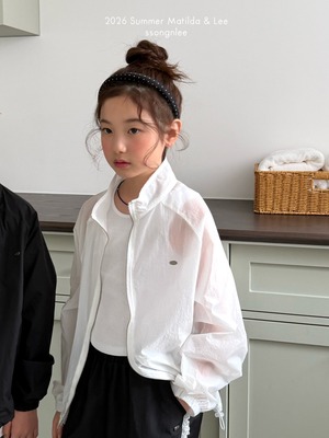 [Matilda&Lee] See-through Windbreaker (15/17/19) / [마틸다앤리] 시스루바람막이 (15/17/19)