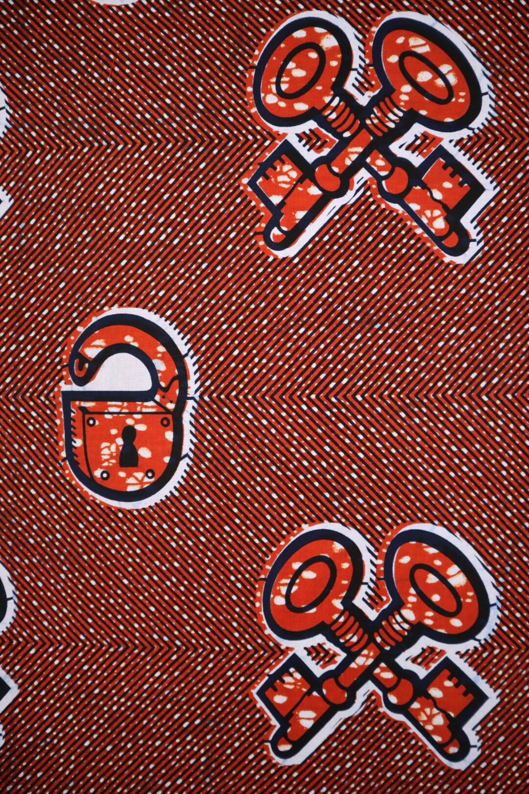 ポッとするもんぺ アフリカ布 No.133 | （宙）高橋商店