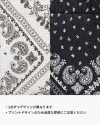 【Square tote】Paisley small