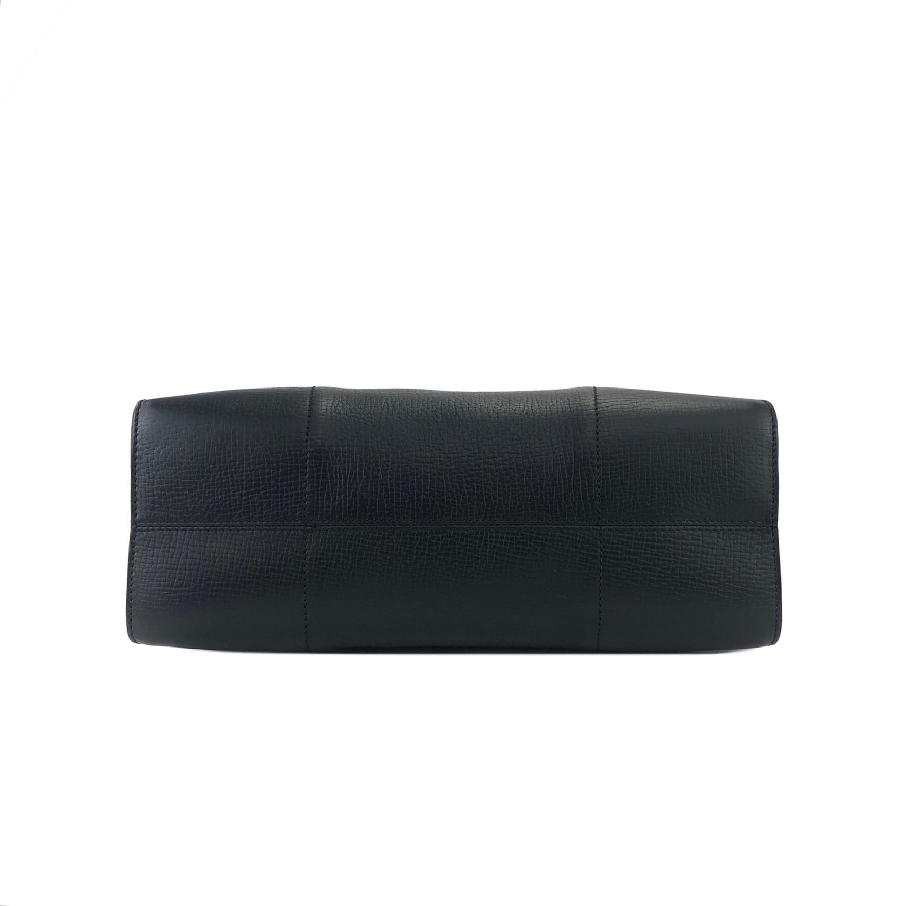 LOEWE ロエベ ロゴ型押し エンボスレザー トートバッグ ブラック